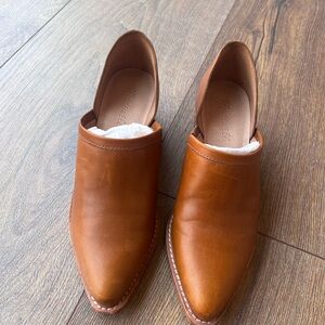 Madewell Brown Leather Loafers Slip-On